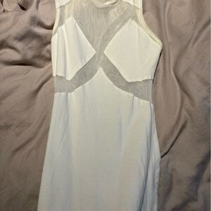 Nasty Gal White cut out dress